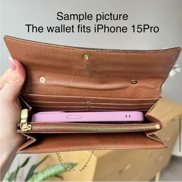 ✅AUTHENTIC✅LOUIS VUITTON WALLET ON A CHAIN - Picture 14 of 15